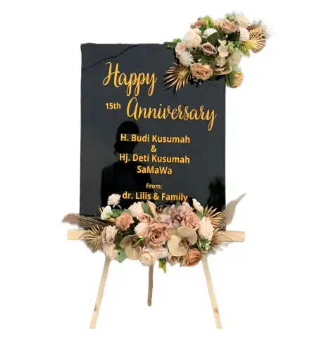Papan Bunga Akrilik Sukajati